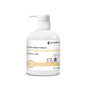 Acondicionador natural para el cabello para mascotas