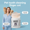 Toallitas desechables para el cuidado bucal de dedo para limpieza de dientes de mascotas