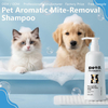 Champú para eliminar ácaros aromáticos para mascotas