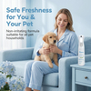 Spray desodorizante profesional con aroma a té y aceite vegetal para mascotas para eliminación de olores y cuidado antibacteriano