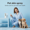 Spray hipoalergénico para la piel de mascotas OEM/ODM con centella natural y regaliz: suministro a granel para marcas de cuidado de mascotas