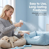 Spray desodorizante profesional con aroma a té y aceite vegetal para mascotas para eliminación de olores y cuidado antibacteriano