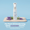 Spray desodorizante profesional de aceite vegetal de lavanda para mascotas para eliminación de olores e inhibición de bacterias