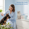 Kit de viaje premium para el cuidado de mascotas | Set de champú, acondicionador y perfume para mascotas para perros y gatos
